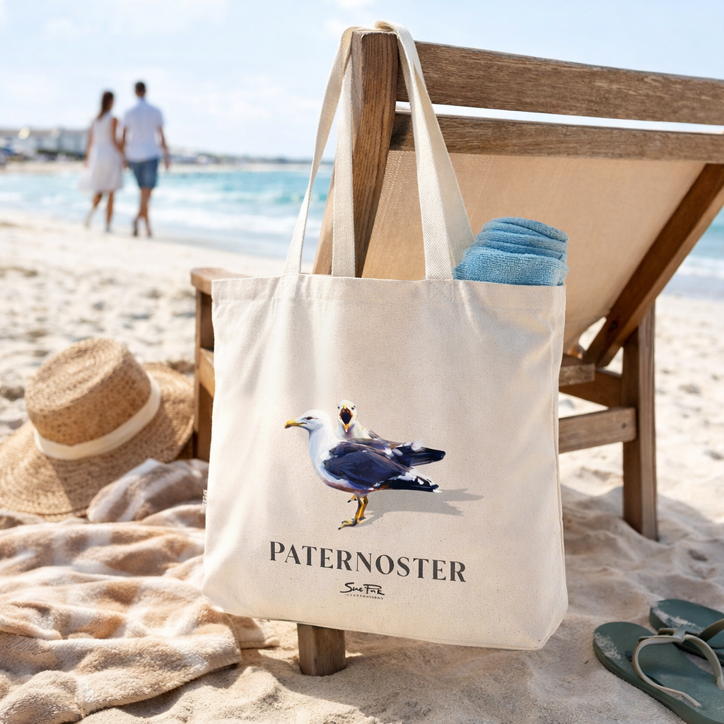 Cotton Tote Bag – Seagulls Paternoster