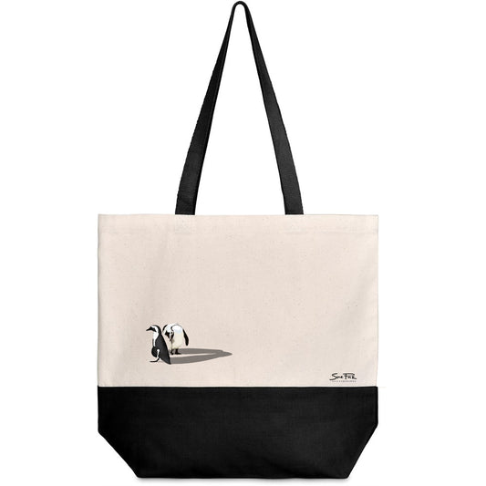 Two tone Tote Bag – Penguins