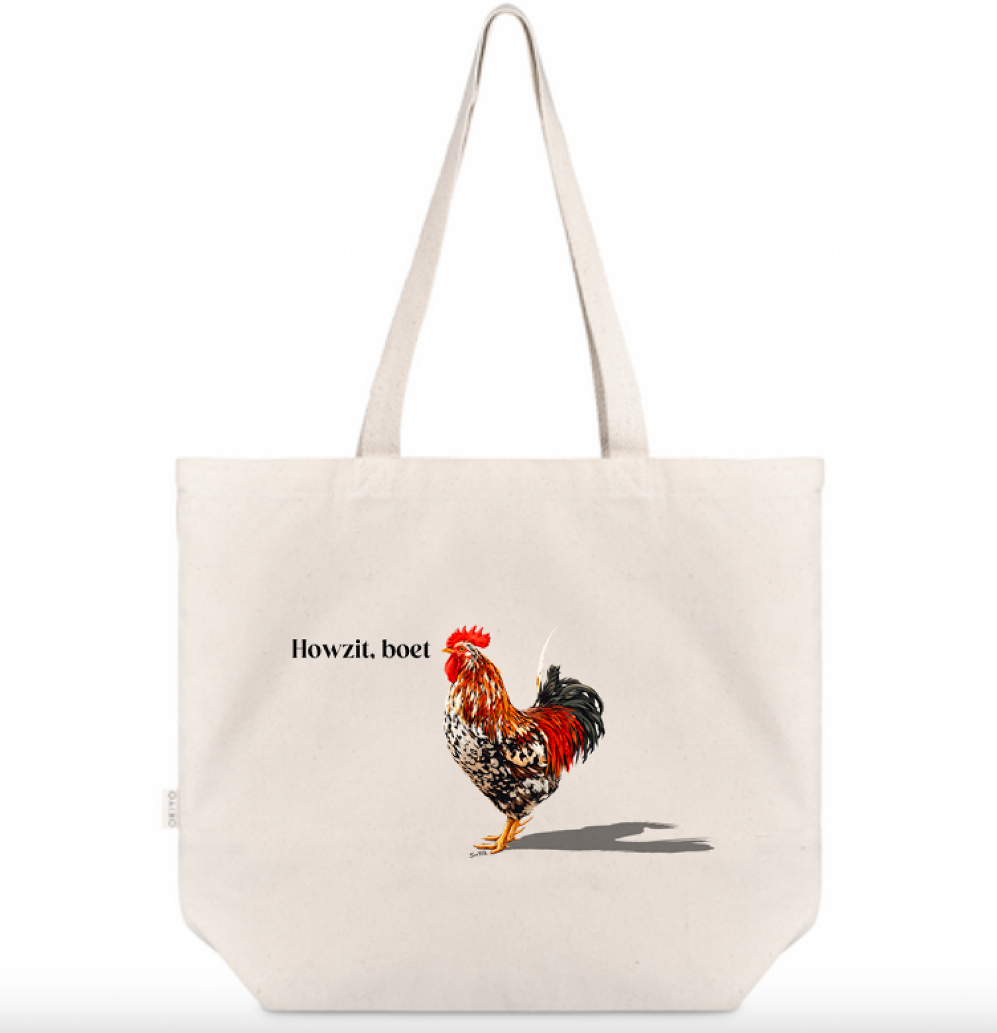 Cotton Tote Bag – Rooster