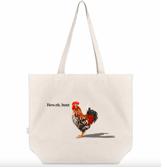 Cotton Tote Bag – Rooster