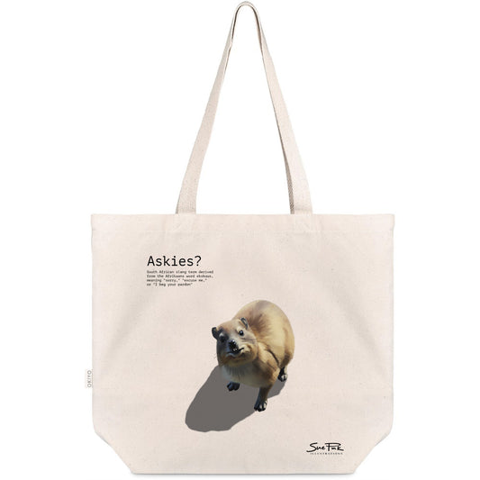 Cotton Tote Bag – Askies Dassie