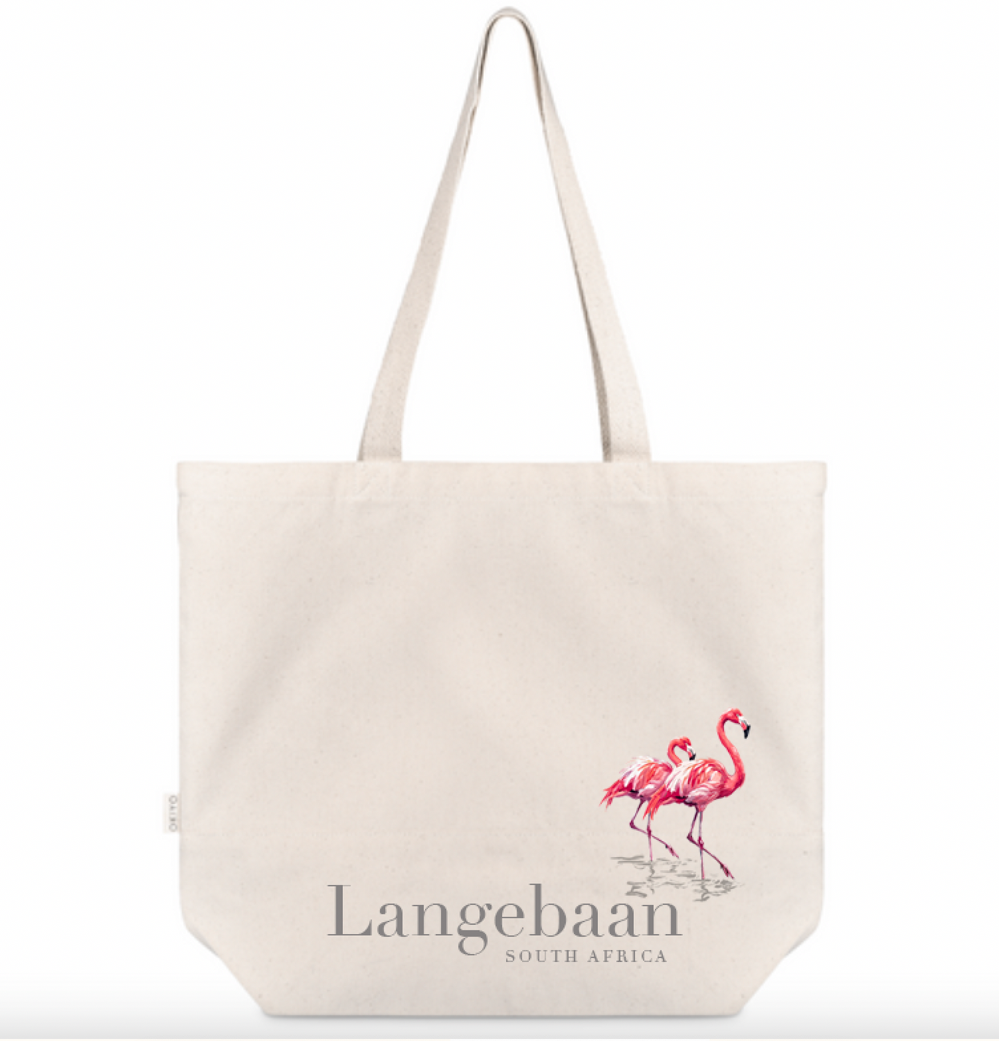 Cotton Tote Bag – Flamingos Langebaan