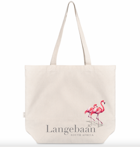 Cotton Tote Bag – Flamingos Langebaan